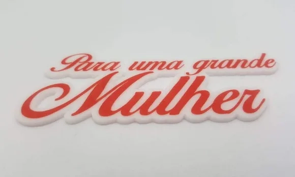 3 Plaquinhas "para Uma Grande Mulher" em Acrílico U.v.