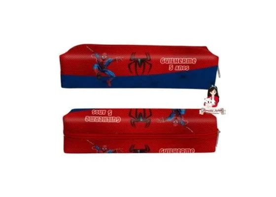 Estojo Personalizado Homem Aranha