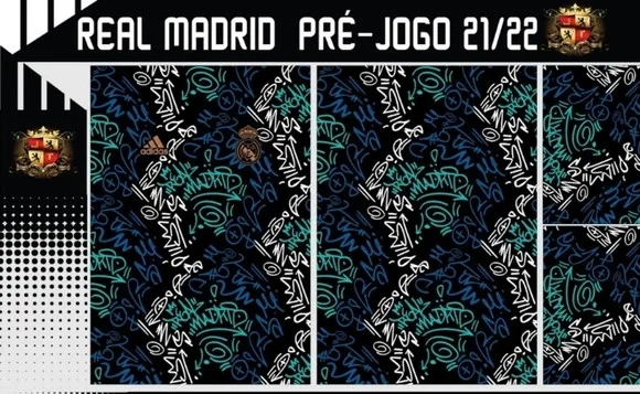 Vetor Da Camisa Real Madrid Prejogo 2022