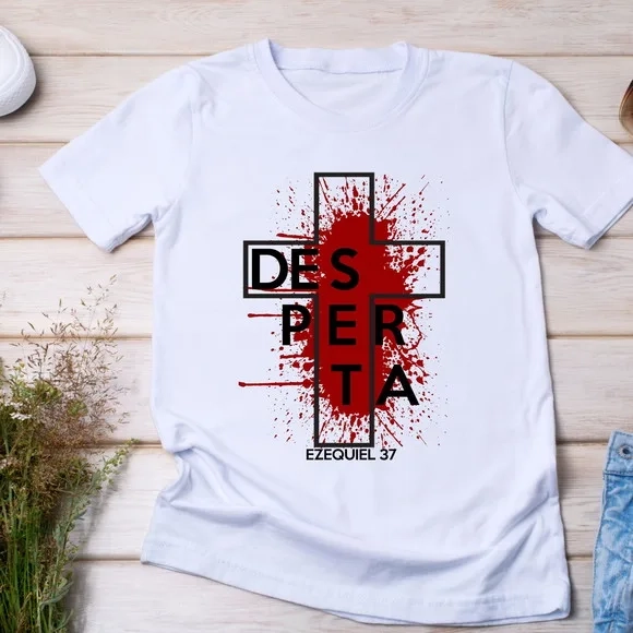Camiseta Religiosa Desperta Ezequiel 37