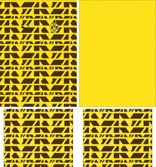 Arte Vetor Camisa Borussia Pre-jogo Local 2025-2026
