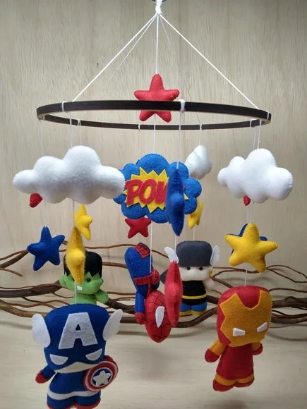 Móbile Super Heróis Toy* Chamar Chat