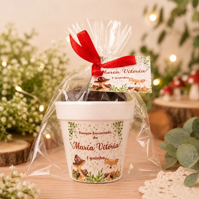 40 unidades Kit Jardinagem Bosque Encantado Menina e Menino - Trabalhamos com qualquer tema - Informar tema no chat.