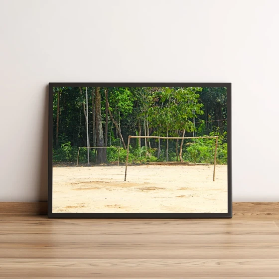 Quadro Campo De Futebol Em Floresta 42