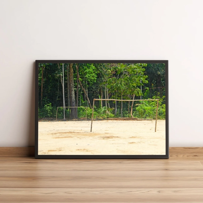 Quadro Campo De Futebol Em Floresta 42