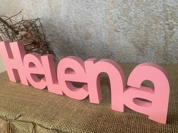 Nomes de mdf - Linha Ch - Decoração Bebê