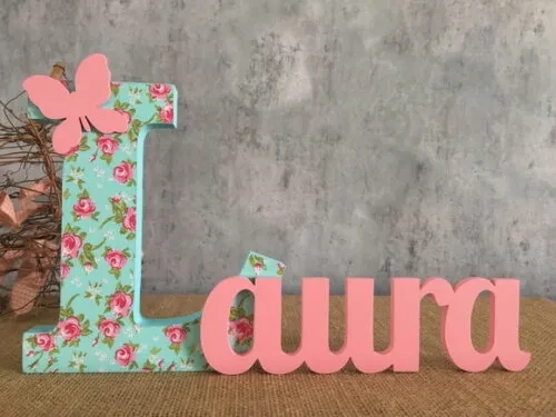Jardim Encantado - Nomes Personalizados - Tecido