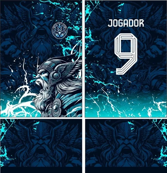Arte Vetor Camisa Interclasse Odin 349