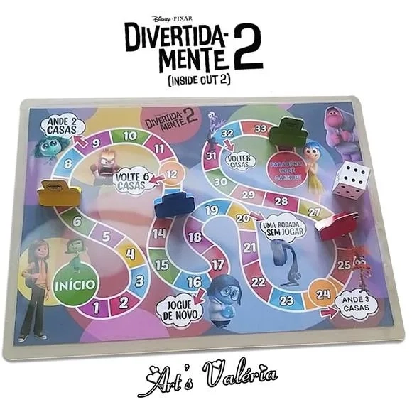 Jogo Tabuleiro Divertida-mente 2 (inside Out 2)