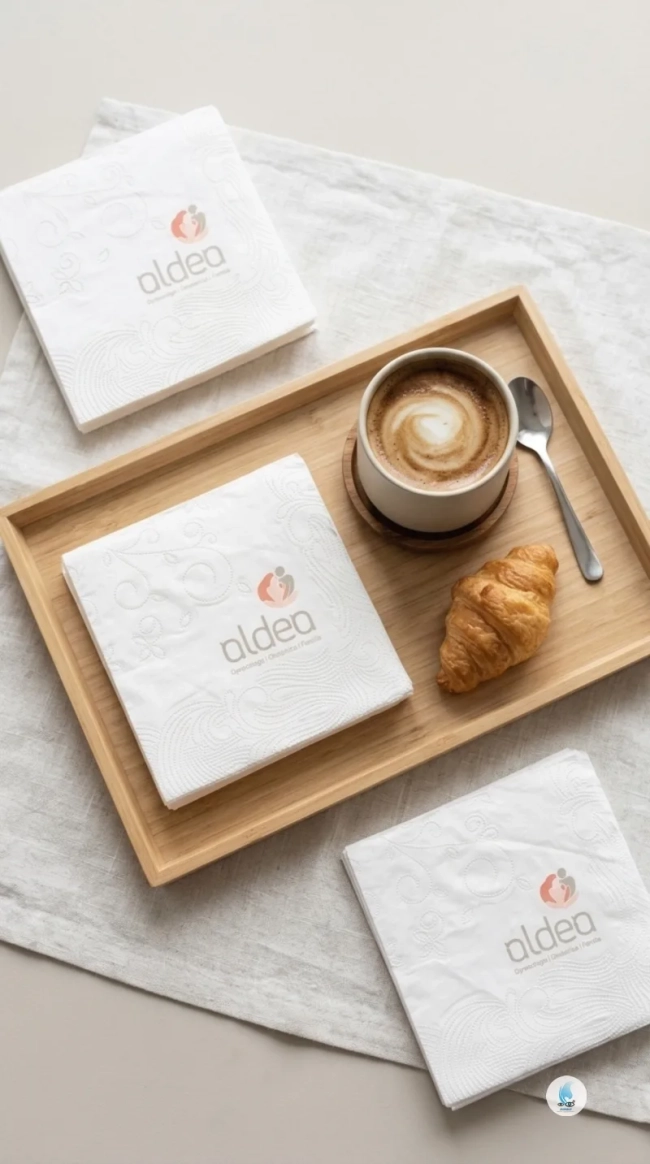Guardanapo de Papel Coquetel Personalizado com sua Arte