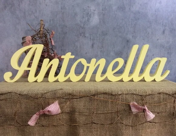 Letras Decorativas - Nome em mdf