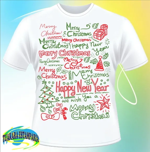 Camiseta Merry Christmas - Feliz Natal