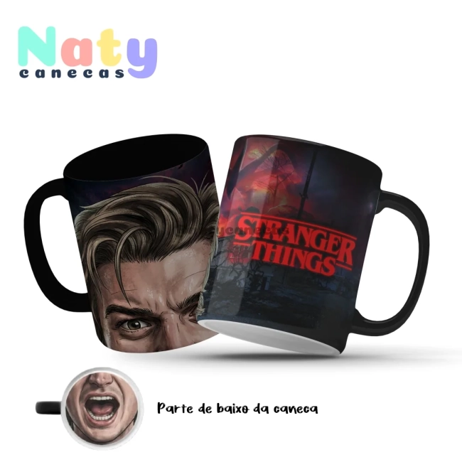 Caneca Personalizada  Bocão Stranger Things