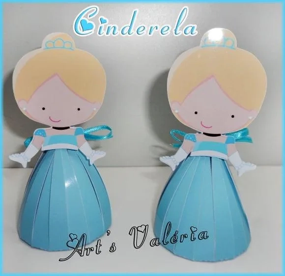 Princesas Cut 2D - Porta Bombom