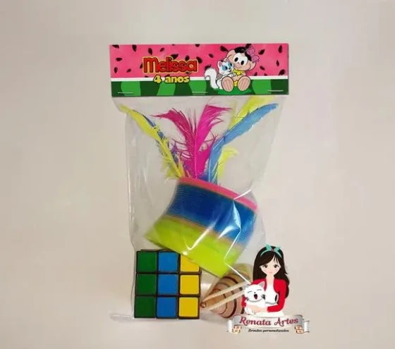 Kit Brinquedos Retrô Tema Melancia Magaly