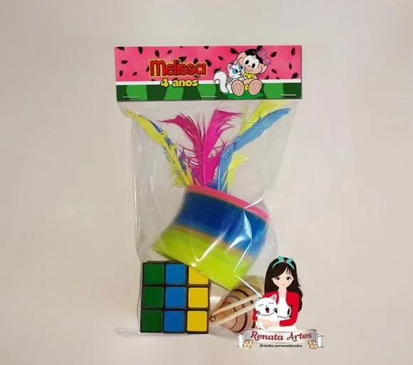 Kit Brinquedos Retrô Tema Melancia Magaly