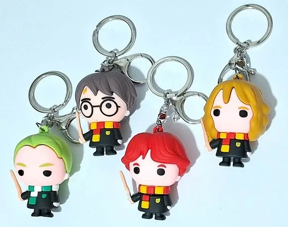 Chaveiro Harry Potter 5,5cm Pacotes com 2 Unidades