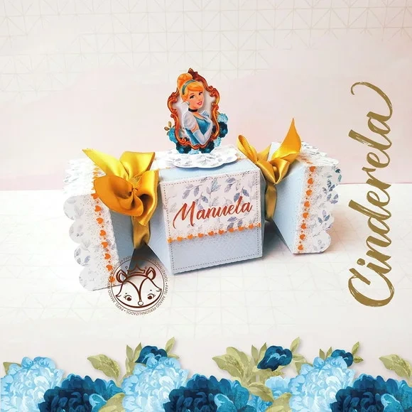 Kit 30 Lembrancinhas Cinderela