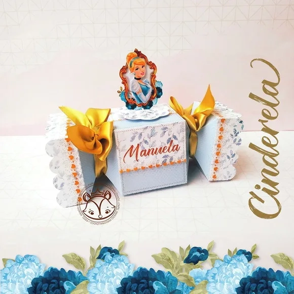 Kit 30 Lembrancinhas Cinderela