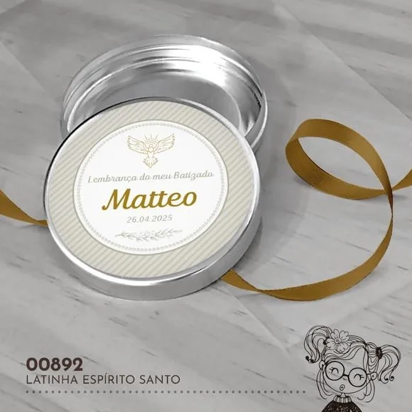 Latinha Adesivada Espírito Santo - 00892