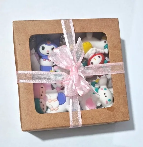 Chaveiro Hello Kitty 3d Emborrachado Pacotes com 5 Unidades