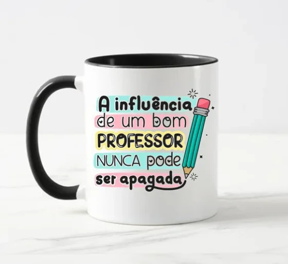 Caneca a Influência de Um Bom Professor