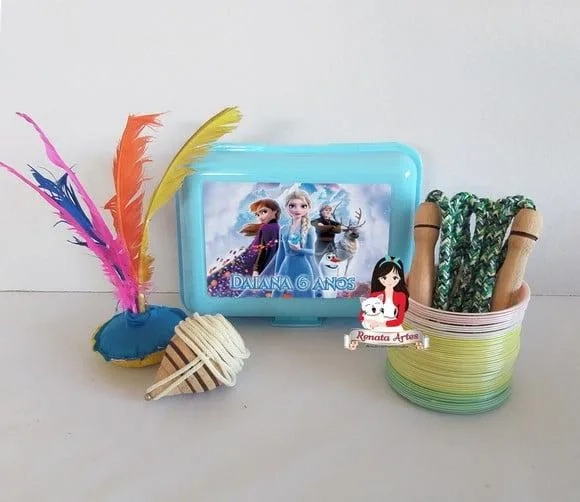 Maleta Baú Boa Infância Personalizado Frozen 2