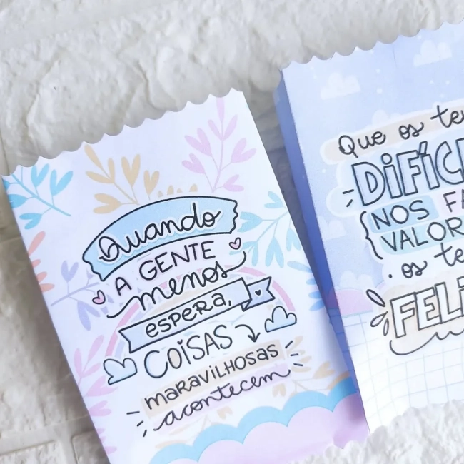 Saquinho de papel Personalizado