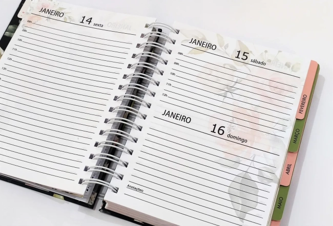 Agenda 20267 - com Divisórias - 18x25cm