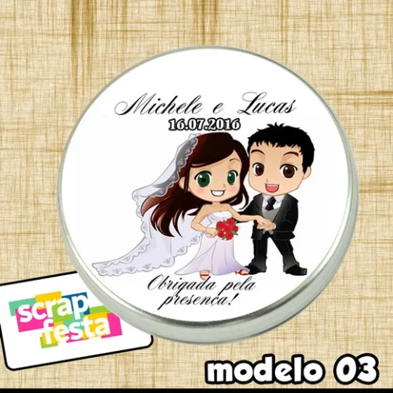 Latinhas Festa Casamento