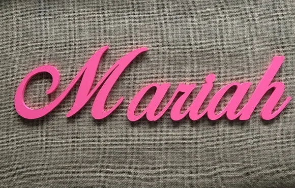 Letras Decorativas Nome De Parede