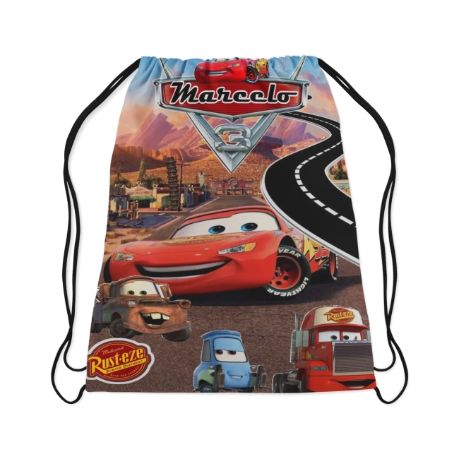 Mochilinha Personalizada para lembrancinhas dos Carros Disney