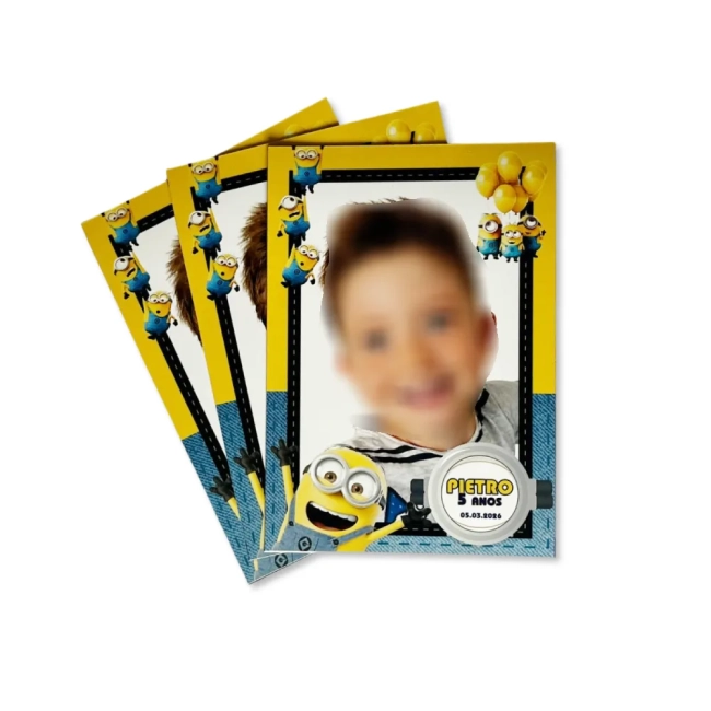 Imãs Lembrancinhas Minions -10x7cm