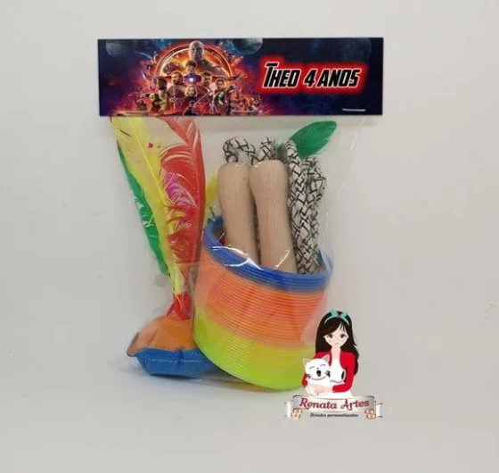 Kit Boa Infância Personalizado Vingadores Guerra Infinita