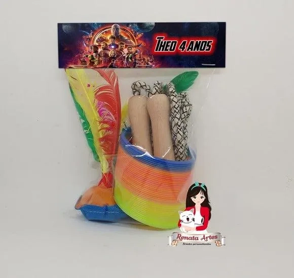 Kit Boa Infância Personalizado Vingadores Guerra Infinita