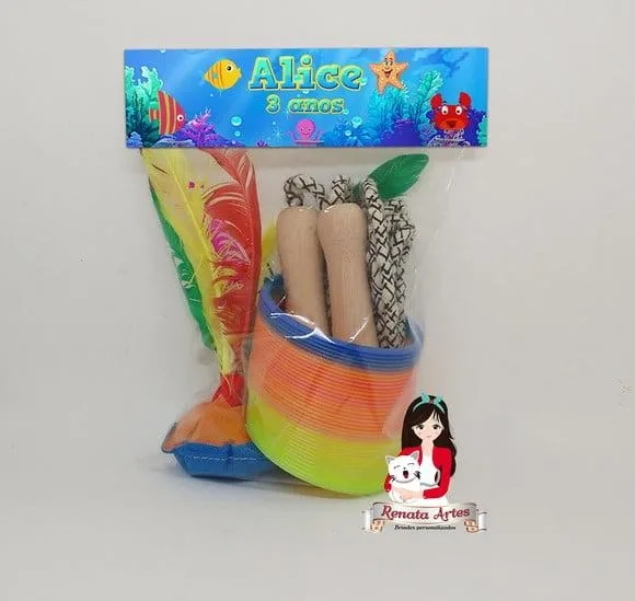 Kit Boa Infância Personalizado Fundo do Mar
