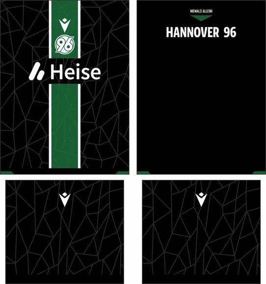 Arte Vetor Camisa Hannover 96 Visita 2025-2026