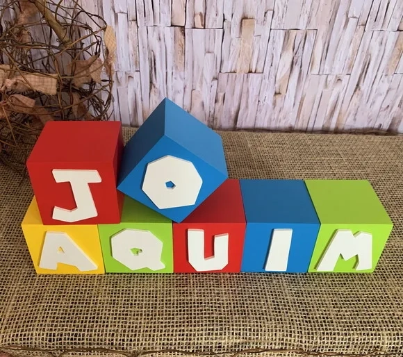 Super Mário Bros Cubos 6x6cm