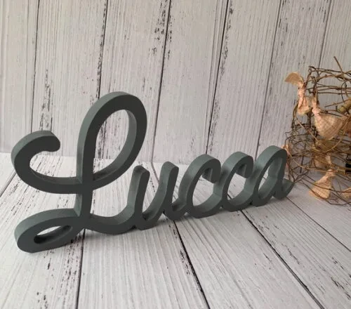 Letras Decorativas em mdf - Linha Cursiva