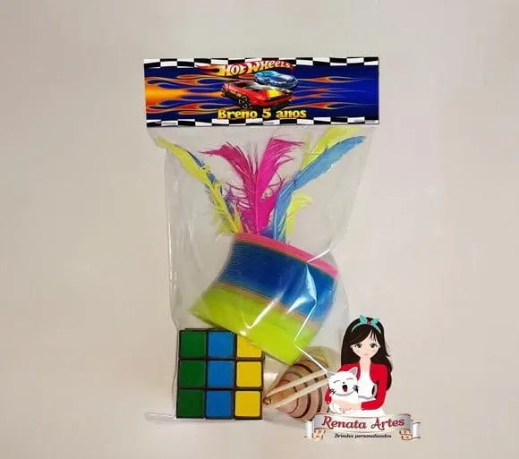 Kit Brinquedos Retrô Tema Hot Weels