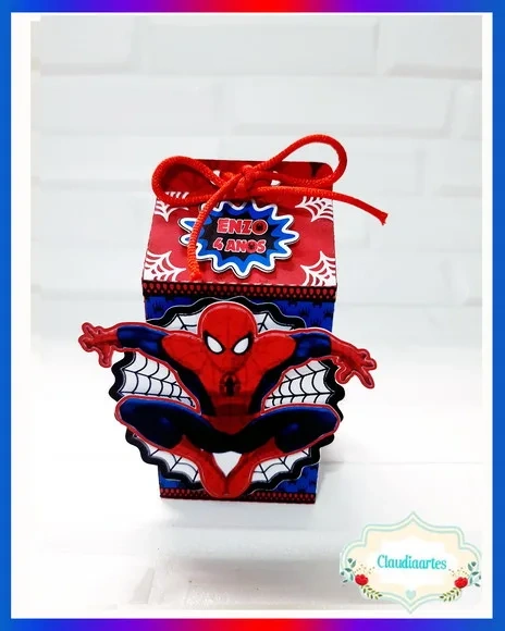 Kit 30 Lembrancinhas Homem Aranha