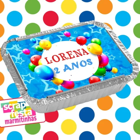 Marmitinha Personalizada Festa Circo