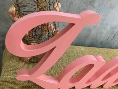 Letras Decorativas em MDF