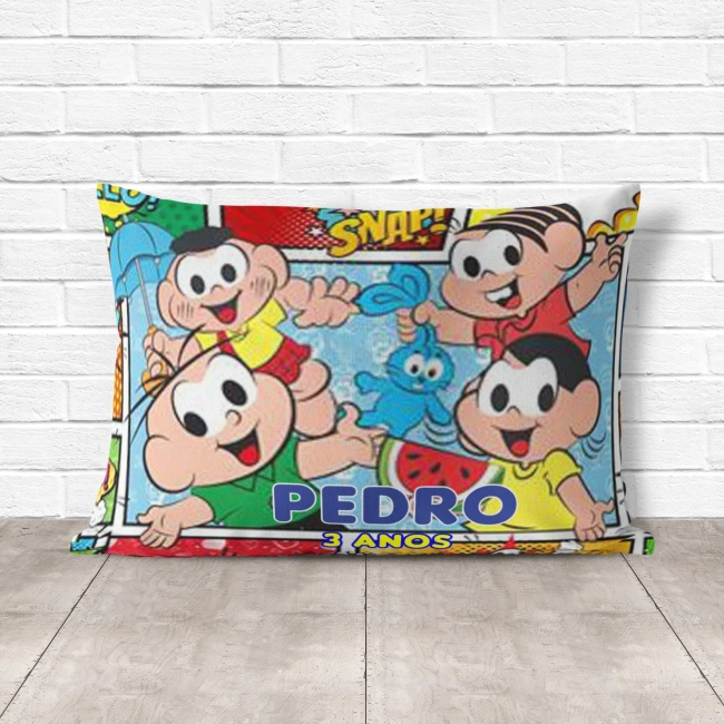 Almofada Personalizada lembrancinhas da Turma da Monica