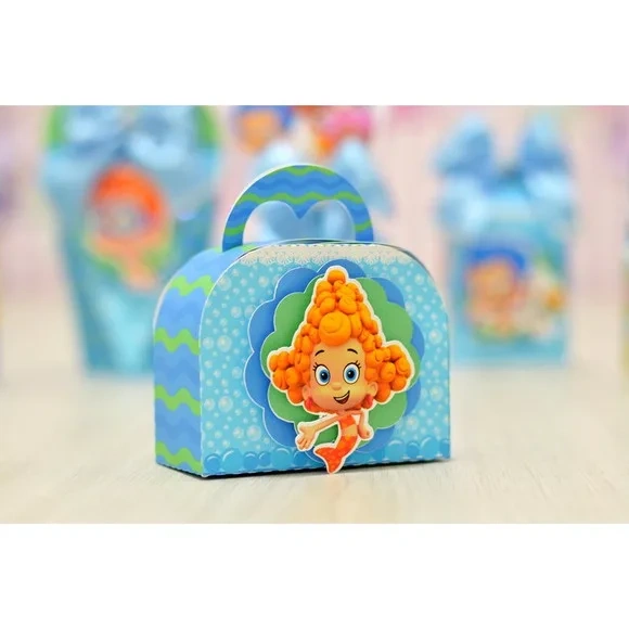 Kit 30 Lembrancinhas Bubble Menino