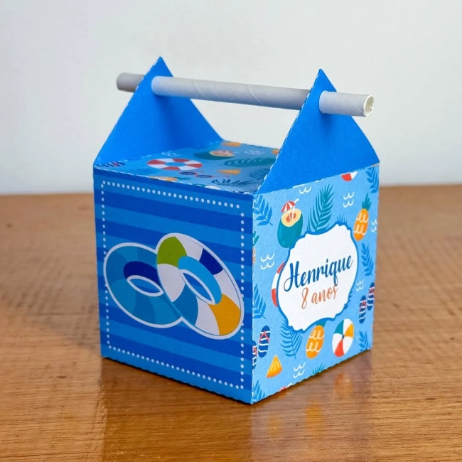PEGUE E MONTE - Kit Festa POOL PARTY MENINO - Decoração de Festa | Lembrancinhas | Aniversário | Personalizados