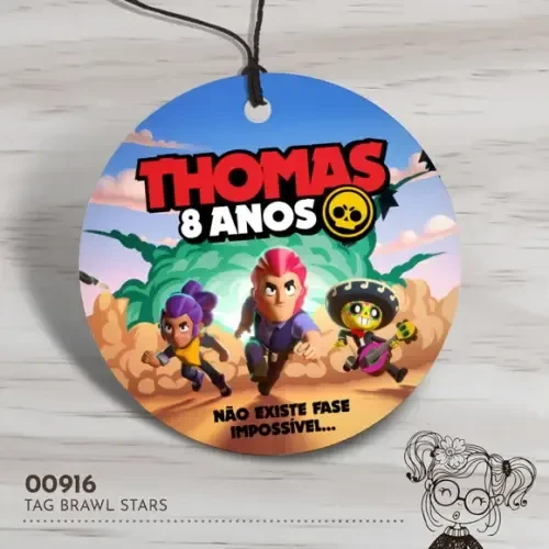 Tag Redonda Brawl Stars - 00916