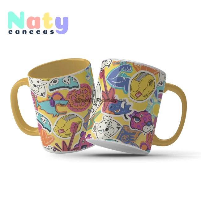Caneca Personalizada Pedalzera Alça Color