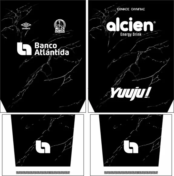 Arte Vetor Camisa Cd Olimpia Tercera 2025-2026