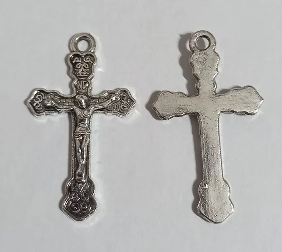 Pingente Crucifixo Prata - 12 Unidades